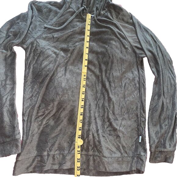 ONIA‎ Pullover Hoodie Sweater Top Olive Green Size Small Terry - Picture 6 of 10